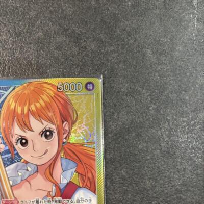 Nami L OP11-041 Parallel A Fist of Divine Speed ONE PIECE Card