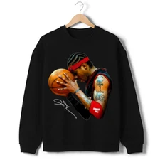Allen Iverson The Answer Sixers 90's Basketball Vintage Style Sweatshirt