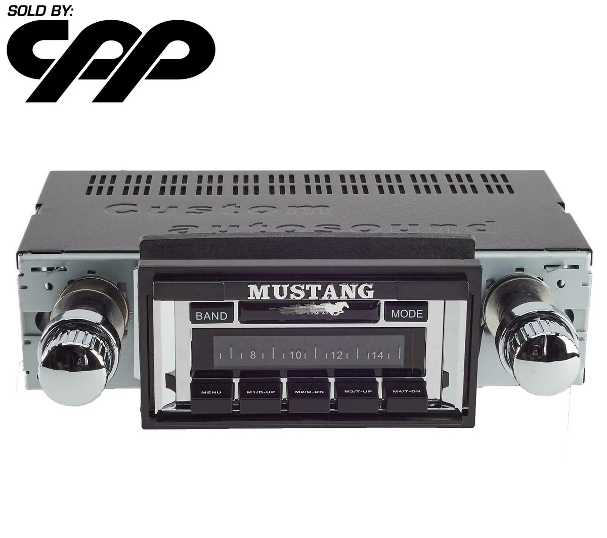 1967-73 Ford Mustang Custom Autosound Stereo FM AM Tuner Aux USB