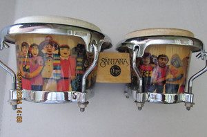 Latin Percussion Santana Supernatural MINI Tunable Bongos Drums