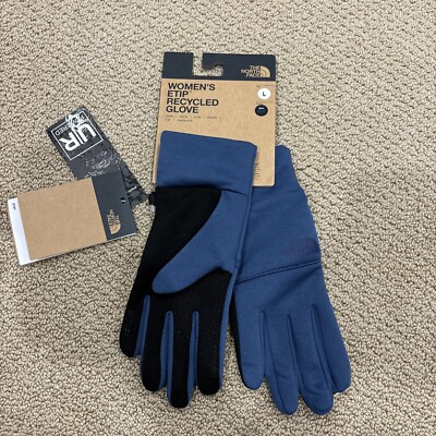 THE NORTH FACE Women's Etip Recycled Glove Blue/Black Large