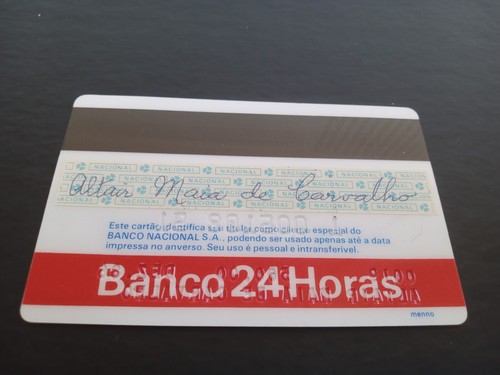 Brasil - Banco Nacional - Currency Cz - Cruzado - Expired - 1986 - Very Rare - Picture 2 of 2