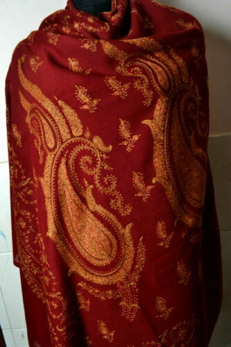 Cashmere Paisley Scarves and Wraps for Women