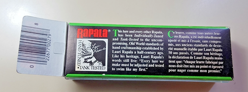 Rapala Fishing Lure. Sinking Countdown. CD-11 S W/box & Paperwork Vintage - Picture 4 of 6