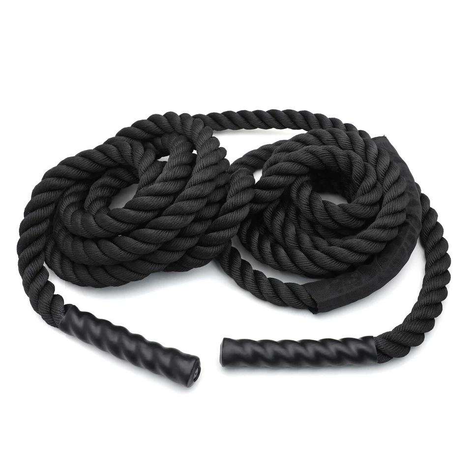 1,5 дюйма/30 футов тренировочная боевая веревка сила кардио тренировки фитнес упражнения - Изображение 4 из 4