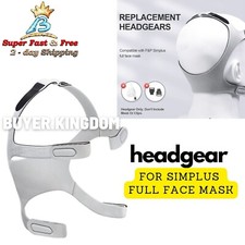 Adjustable CPAP Headgear Replace For Sleep Apnea Machine Simplus Full Face Mask