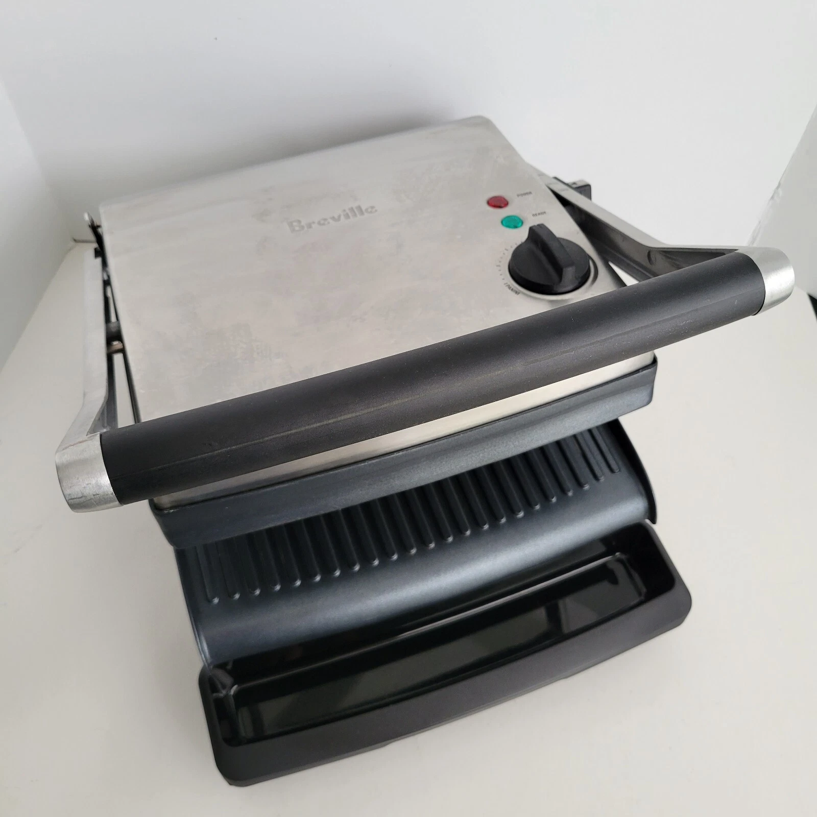 Breville Panini Sandwich Press & Grill BGR200XL Stainless Steel Non Stick TESTED