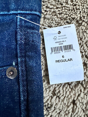 GAP Kids Jeans Denim Stretch Boot Girls Size 6 Regular Blue Dark