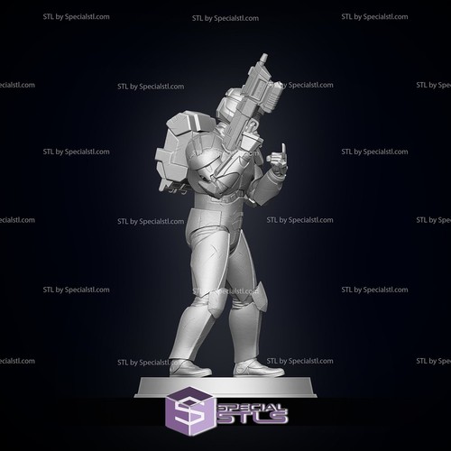 Republic Commando Star Wars Kit figure resina 3D! UNPAINTED - Foto 2 di 3