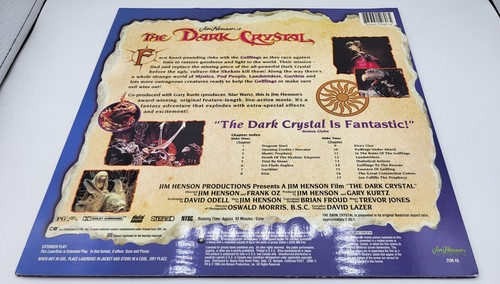 LaserDisc - The Dark Crystal - Widescreen - Extended Play - Picture 2 of 5
