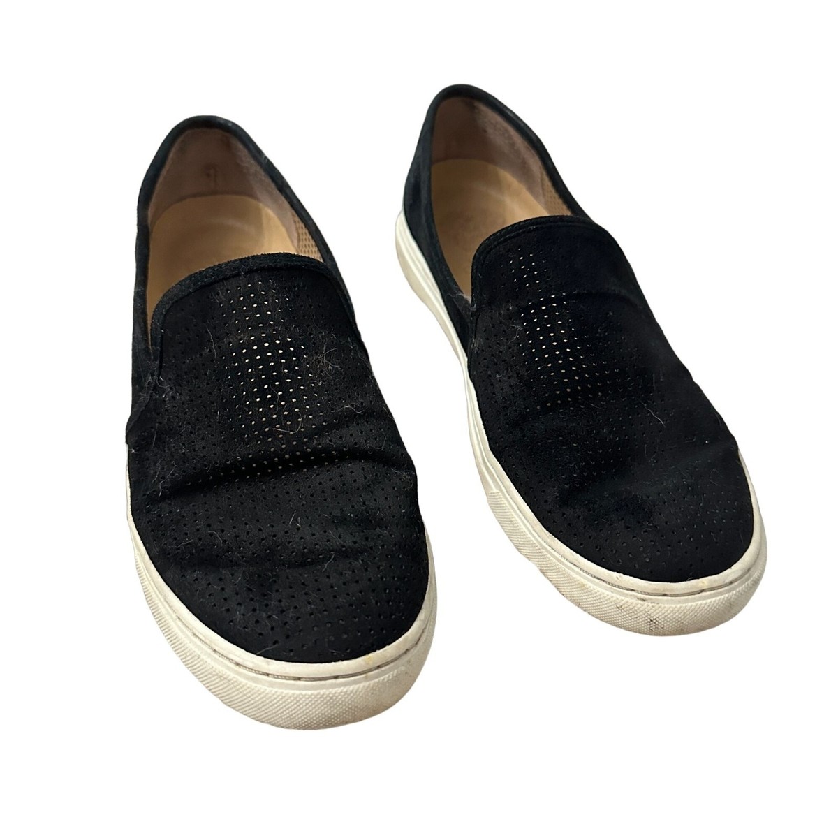 Vince Camuto Kaneysa Black Textured Slip-On Loafers Size 8 BLO9155G Vince Camuto Men main image 4