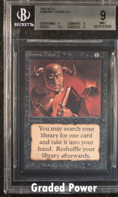 マジック：ザ・ギャザリング Demonic Tutor Beta MTG s-l400.jpg