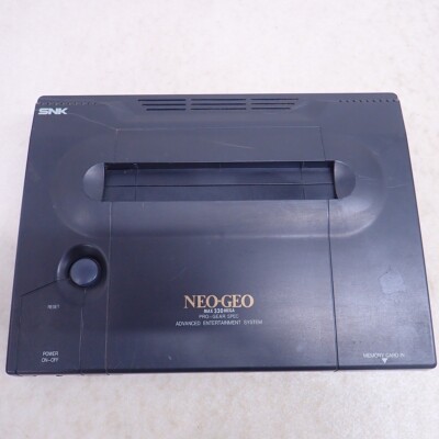 SNK NEO GEO AES Console MAX 330 MEGA NEO-0 Japan Tested and