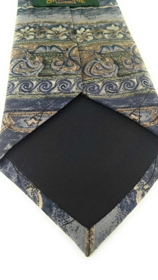 Corbata para hombre Cambridge Classics 100 % seda Foto 4 de 4