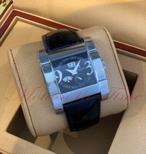 De Grisogono Instrumento Novatrante N02 Automatic Black Dial Big Date Steel