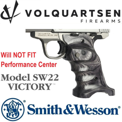Volquartsen Smith & Wesson Victory SW22 Gray Laminated Wood Grips VCSWG-G