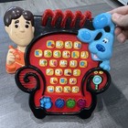 Blue's Clues Electronic Alphabet Joe Learning Letters Notebook Vtg  2001 Tested — photo 2