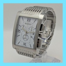 Gucci G-Metro Chronograph Men’s Watch 8cm Case Water Resistant Used