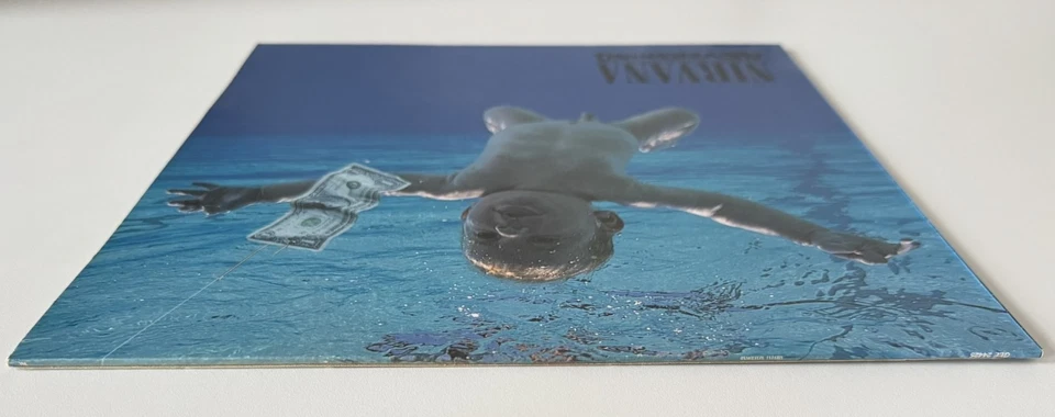 NIRVANA NEVERMIND ORIGINAL 1991 1ST EU PRESSING UPSIDE DOWN MONKEY EMBOSSED CLEF - Image 4 of 4