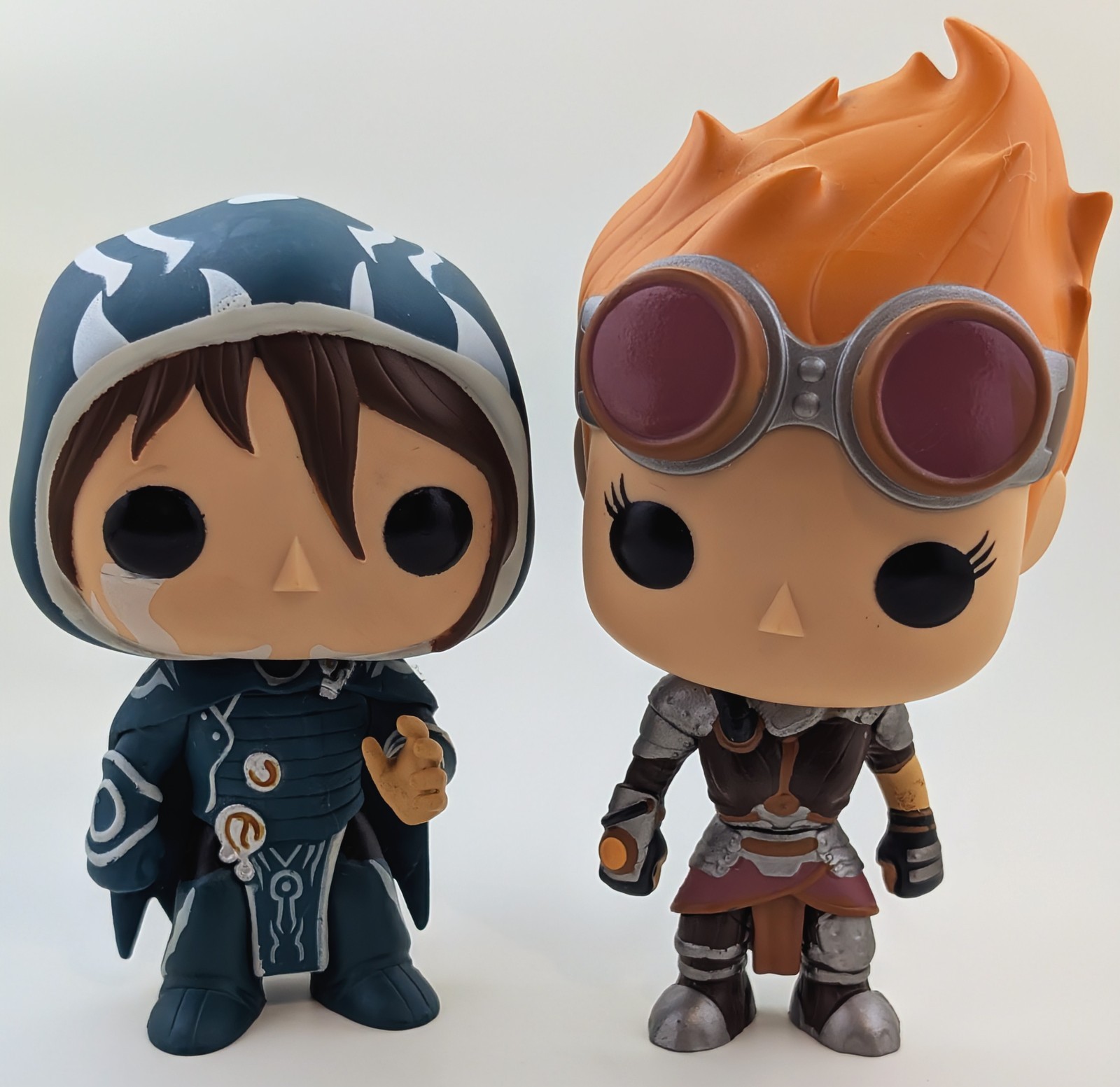 Funko Pop! Vinyl Magic: The Gathering Mtg Lot Of 2 Chandra &Amp; Jace Loose Oob