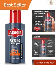 C1 Caffeine Shampoo 8.45 fl oz - Cleanse and Recharge for Fuller-Looking Hair