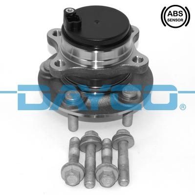 Radlagersatz Hinten Links Rechts Dayco KWD1370 FÜR Ford Nabenlager Satz-image