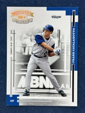 2004 Donruss Throwback Threads Gold #196 Frank Catalanotto Blue Jays /100