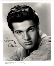 Tommy Sands Signed 8 x 10 Photo / Autographed Country Singer