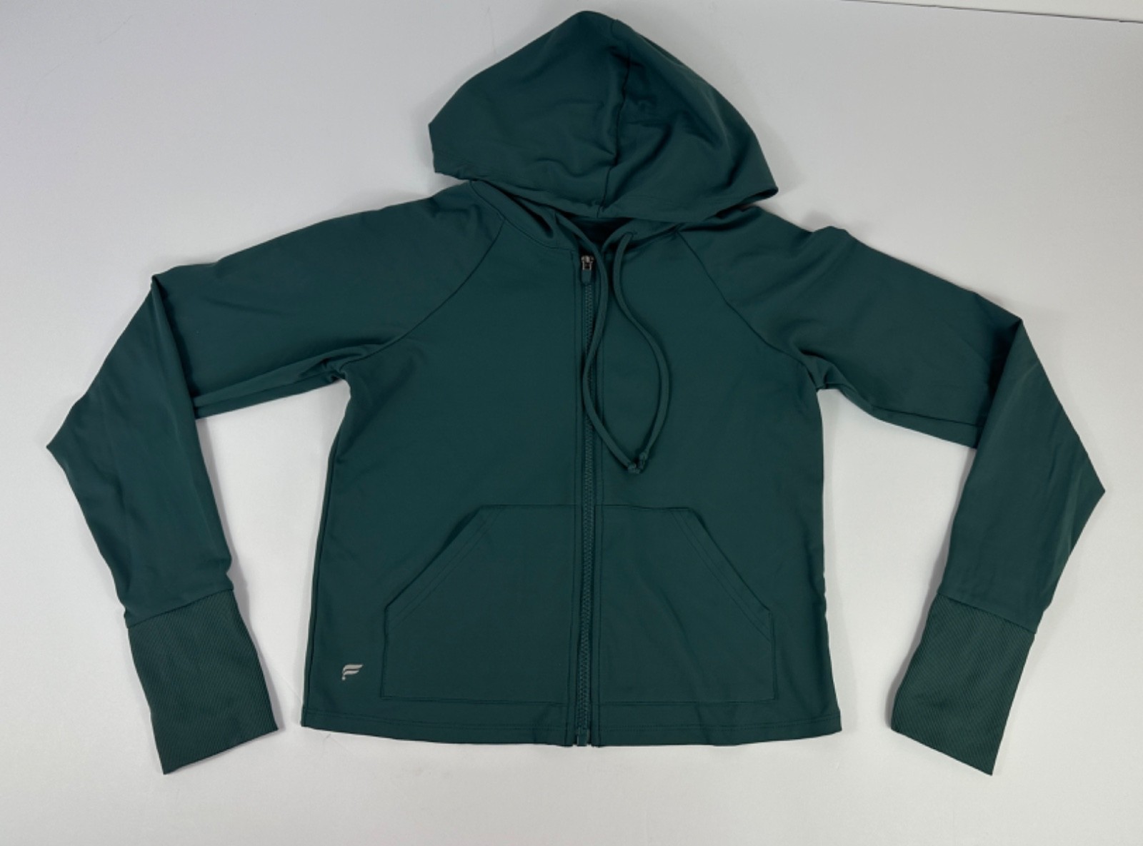 Fabletics Jacket & Legging Green Activewear Set W… - image 2