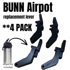 4 Pack Bunn AirPot Lid Lever Replacement - Parts, 3D printed
