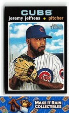 Jeremy Jeffress 2020 Topps Heritage #521 Chicago Cubs Baseball