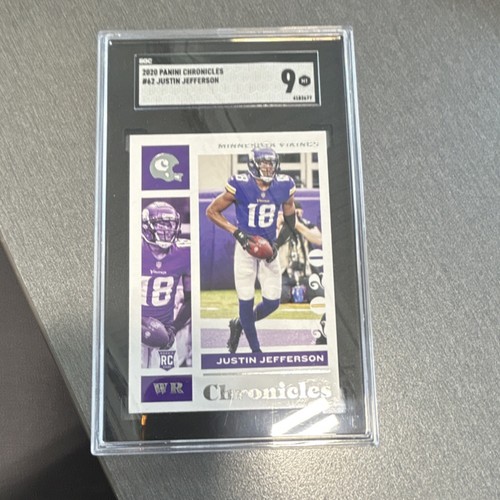2020 Panini Chronicles Justin Jefferson #62 card