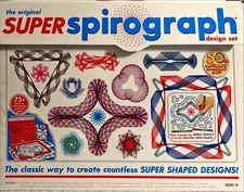 The Original Super Spirograph Design Set 2014 50th anniversary die cast wheel