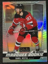 2024-25 O-Pee-Chee Platinum #289 Daniel Misyul Rainbow Rookie Card RC NJ  Devils