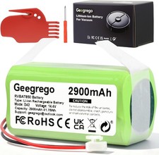 Replacement RVBAT850 Battery for Shark Ion Robot Vacuum Compatible with R75