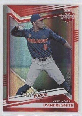 2022 Panini Elite Extra Edition Status Red 25/299 D'Andre Smith #149 z1r