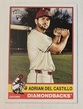 ADRIAN DEL CASTILLO RC 2025 Topps Heritage #270 Diamondbacks