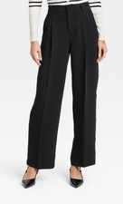 Woman's A New Day Signature Crepe Essential Trouser Black Size 8