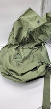 US Military Duffle Bag, OD Green Nylon Sea Bag Carry Straps Army Duffel