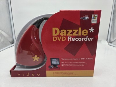 Dazzle DVD Recorder Pinnacle Systems rot verpackt mit Disc neu