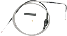 Drag Specialties 0651-0656 Alternative Length Braided Idle Cable for Custom H...