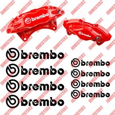 Brake Caliper High Temp Decal Vinyl Sticker Automotive Fits Brembo - 8 Stickers Brake Caliper High Temp Decal Vinyl Sticker Automotive Fits Brembo - 8 Stickers