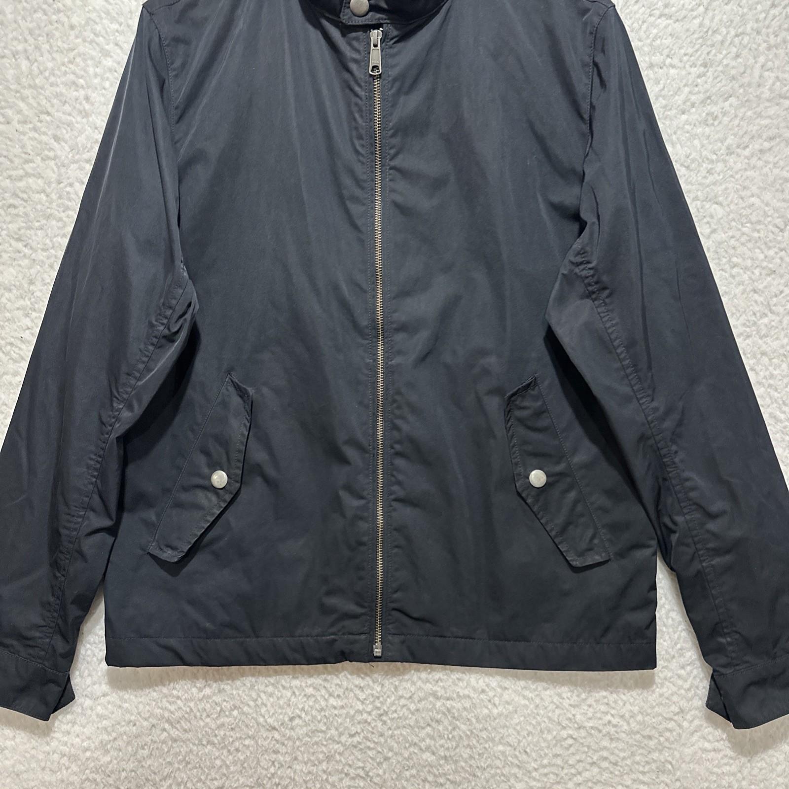 GAP  BLACK SOFTSHELL LIGHTWEIGHT ZIP JACKET COAT … - image 6