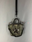 George Gina & Lucy Hopper Bag Snakeskin Print Star Women's Tote Shoulder Handbag
