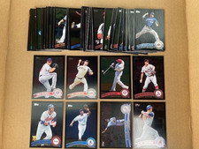 TIM LINCECUM COLE HAMELS ADAM WAINWIRGHT 2011 TOPPS BLACK PARTIAL SET 55 X LOT