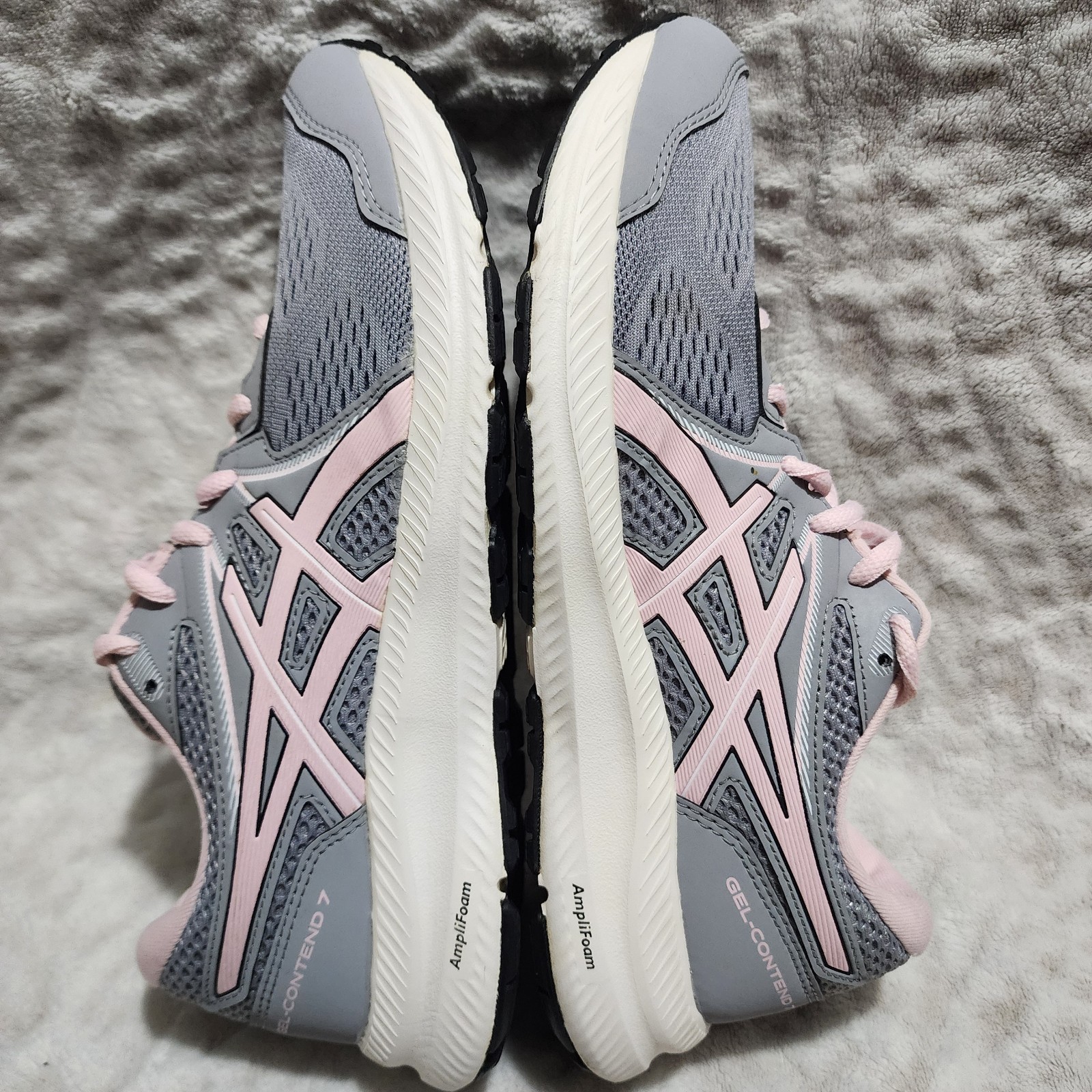 Asics Women's Gel-Contend 7  Running Shoes Size 9 Sheet Rock/Pink Salt Workout thumbnail 7