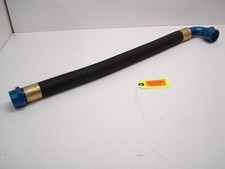 Nascar -24an St X 90 X 30.5 Bmrs Ptfe Lw Poly Braided Upper Radiator Hose 00
