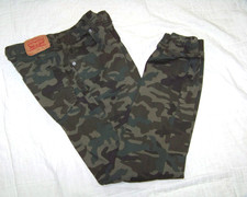 Boys Levi's Pull On Camo Jogger Jeans - 16 Reg 28 x 30