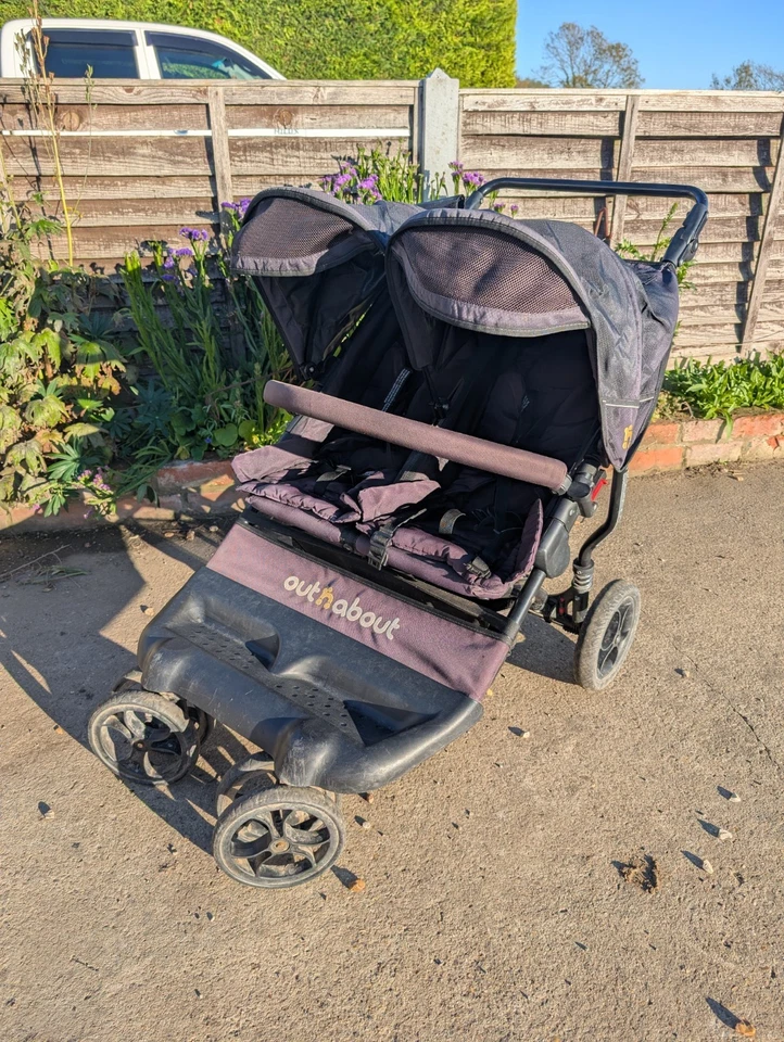 Out N About Double Buggy GT Nipper 4 Wheels - Image 4 of 4