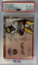 2000 Fleer Tradition - Autographics Tom Brady (AU, RC) AUTO 10